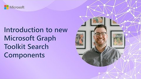 Introduction to new Microsoft Graph Toolkit Search Components