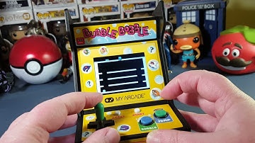 Bubble Bobble My Arcade Unboxing And Game Play