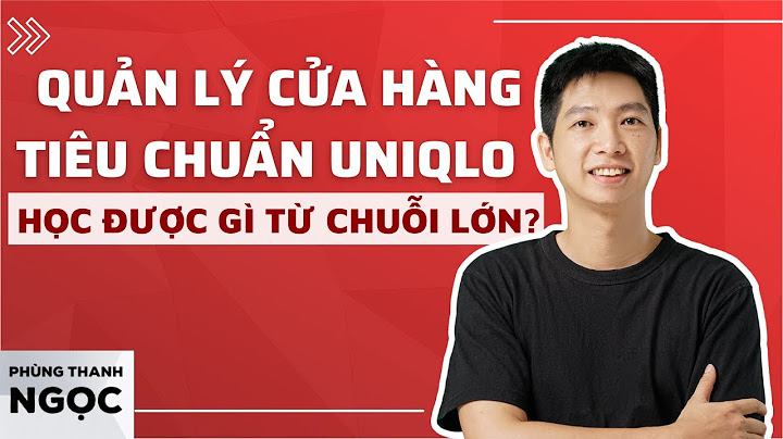 Quản lý chuỗi cửa hàng tiếng anh là gì