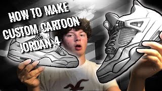 cartoon jordan 4