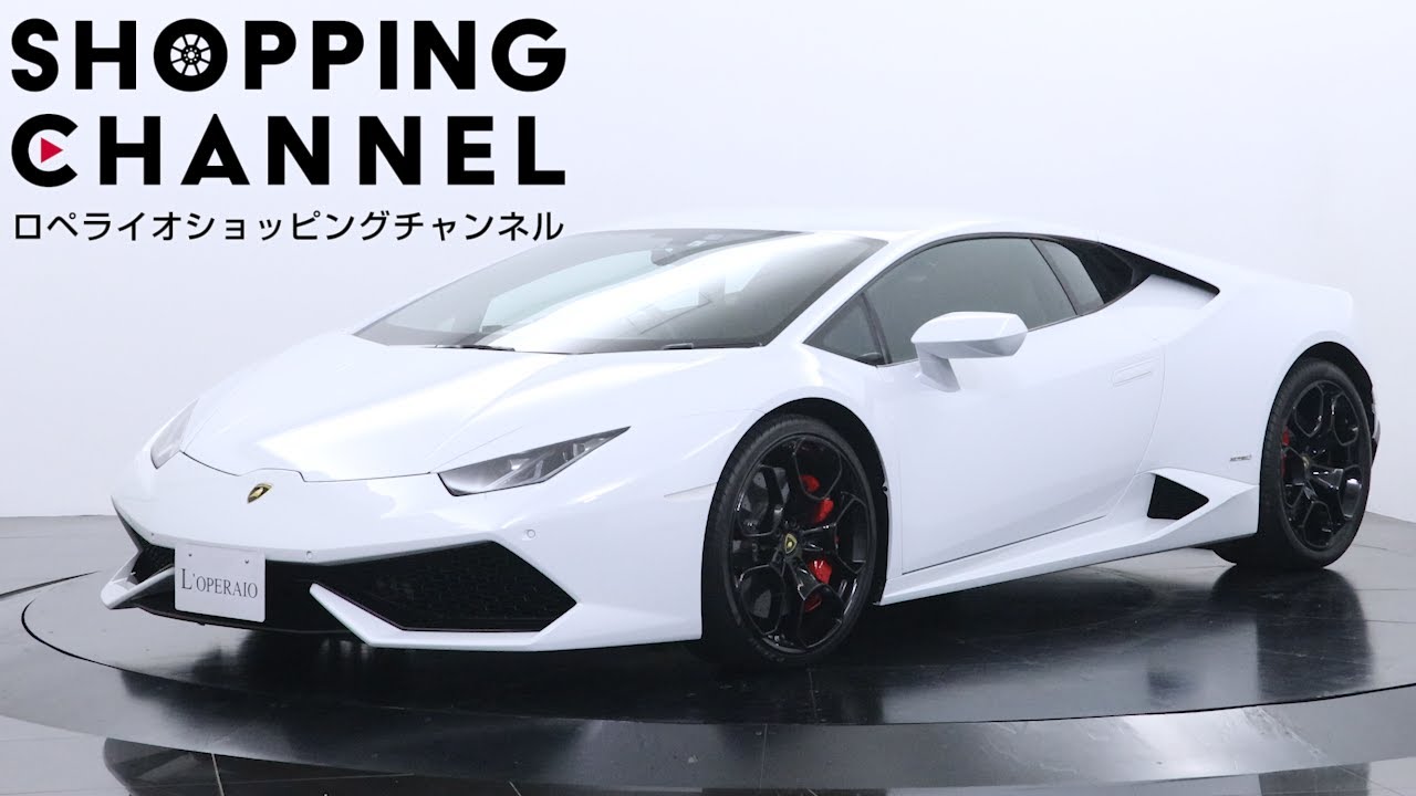 ランボルギーニ ウラカン Lp610 4 希少右ハンドル 走行6 000km台 ガラスエンジンフード ブランディングpkg 純正ジアーノハイグロスブラック鍛造インチaw H28 30 31 R2 3年記録簿有中古車
