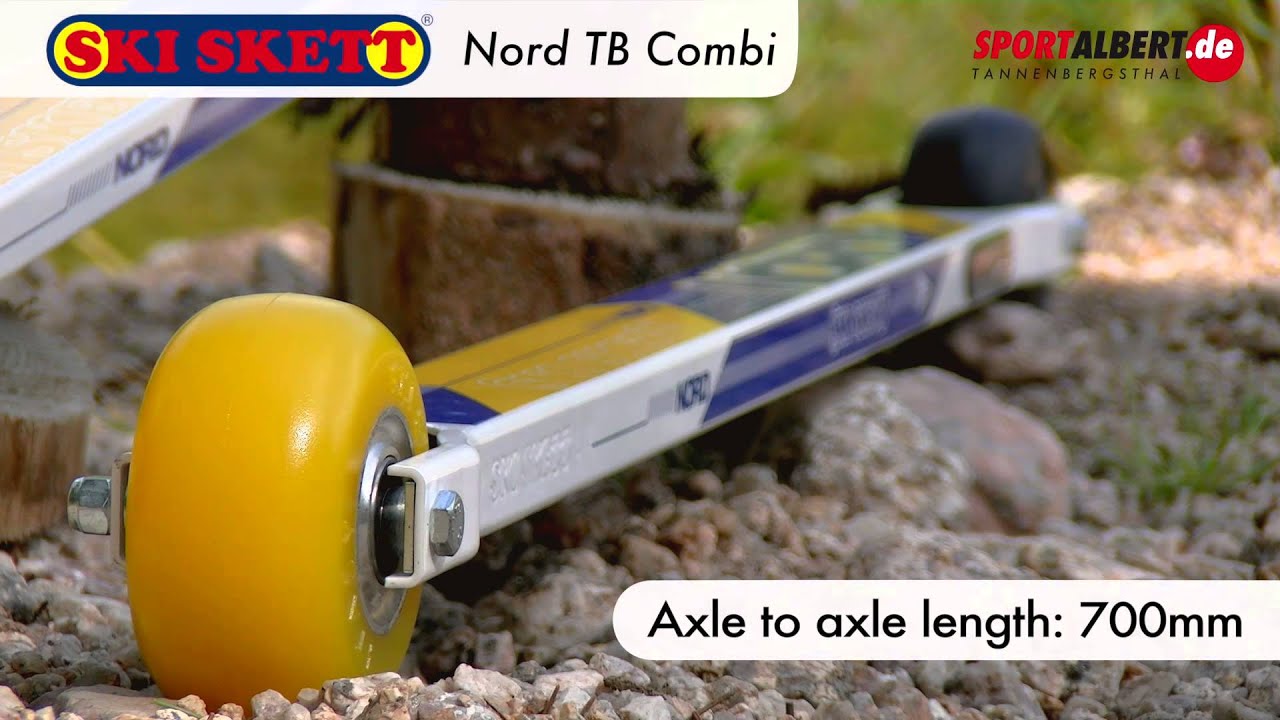 Skiskett Roller Ski Nord Combi Skate and Classic  offered by www.sportalbert.de