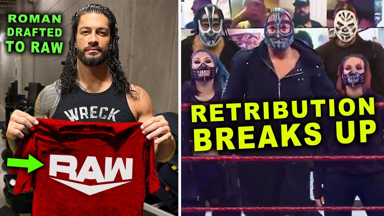 Roman Reigns Drafted to RAW & Retribution Breaks Up - WWE Rumors