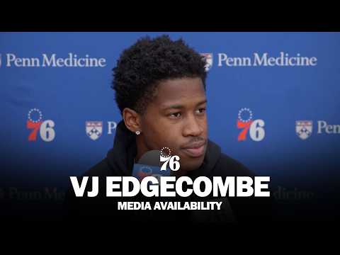 Philadelphia 76ers Practice Media Availability 🎙️ | VJ Edgecombe | 10.13.26
