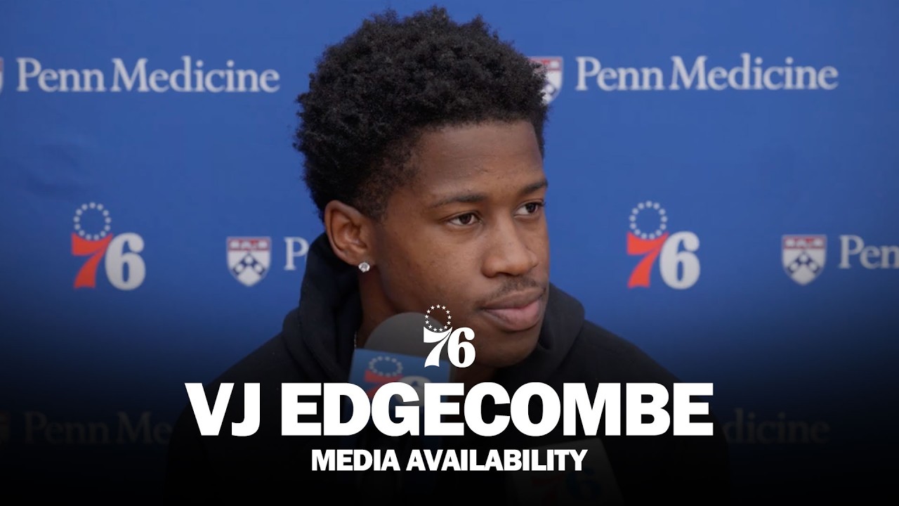 Philadelphia 76ers Practice Media Availability 🎙️ | VJ Edgecombe | 10.13.26