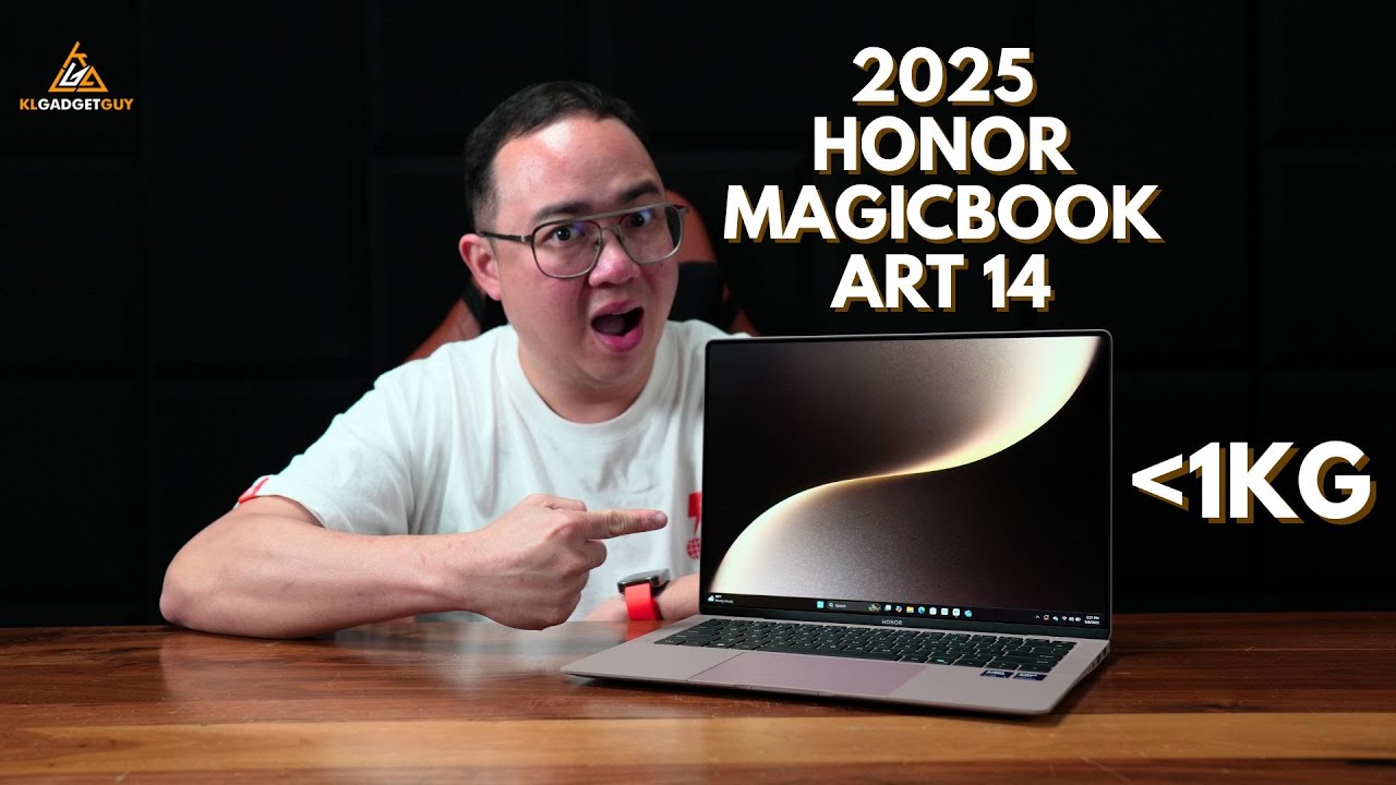 2025 HONOR MagicBook Art 14 Unboxing and Impressions!