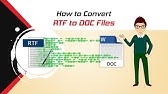 How to split a word pages into separate files? - YouTube