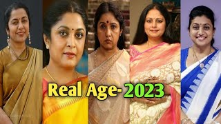 #Tollywood Mother Character Actress Real Age-2023 || PavithraLokesh, jayasudha, suhasini