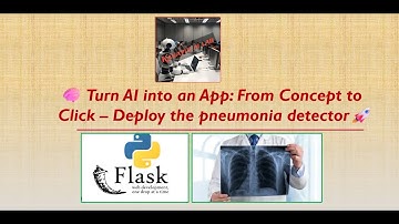 🧠 Turn AI into an App: From Concept to Click – Deploy the pneumonia detector🚀 Part ½