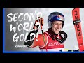  odermatt pips schwarz to win second world gold in giant slalom  eurosport
