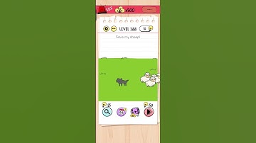Save My sheep: Brain Test Level 388