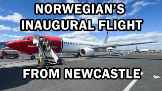 Flying NORWEGIAN'S INAUGURAL FLIGHT FROM NEWCASTLE screenshot 5