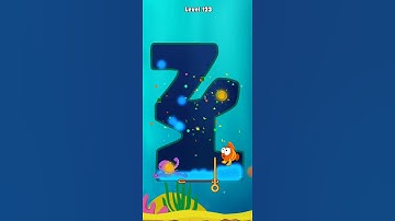 Fish Rescue pull pin puzzle Level 123 walkthrough Gameplay android Mobile