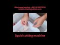 Squid cutting machine squid flower cutter fish meat cutting machine Pork kidney cutting machine