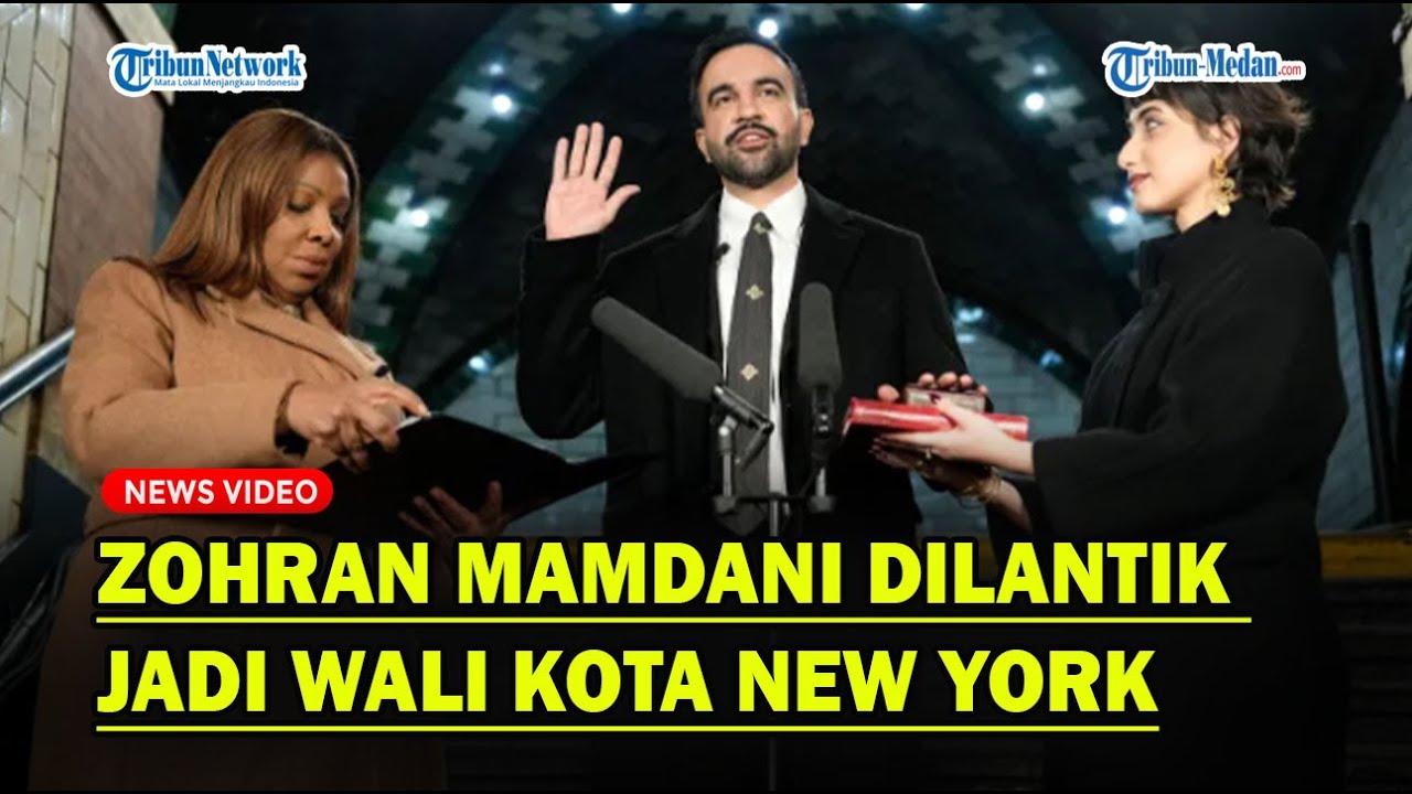MOMEN ZOHRAN MAMDANI Dilantik Jadi Wali Kota New York: Keistimewaan Seumur Hidup❗