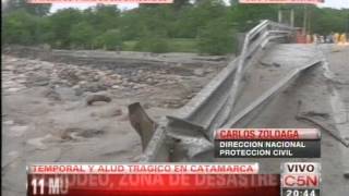 C5N - SOCIEDAD: TEMPORAL Y ALUD TRAGICO EN CATAMARCA (PARTE 3) C5N - SOCIEDAD: TEMPORAL Y ALUD TRAGICO EN CATAMARCA (PARTE 3)