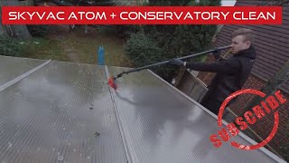 Flawless Cleaning  Episode I * Satisfying Conservatory Roof Cleaning and Gutter Cleaning*