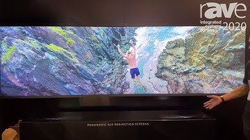 ISE 2020: Pro Display Demos ALR (Ambient Light Rejecting) Front-Projection Screen