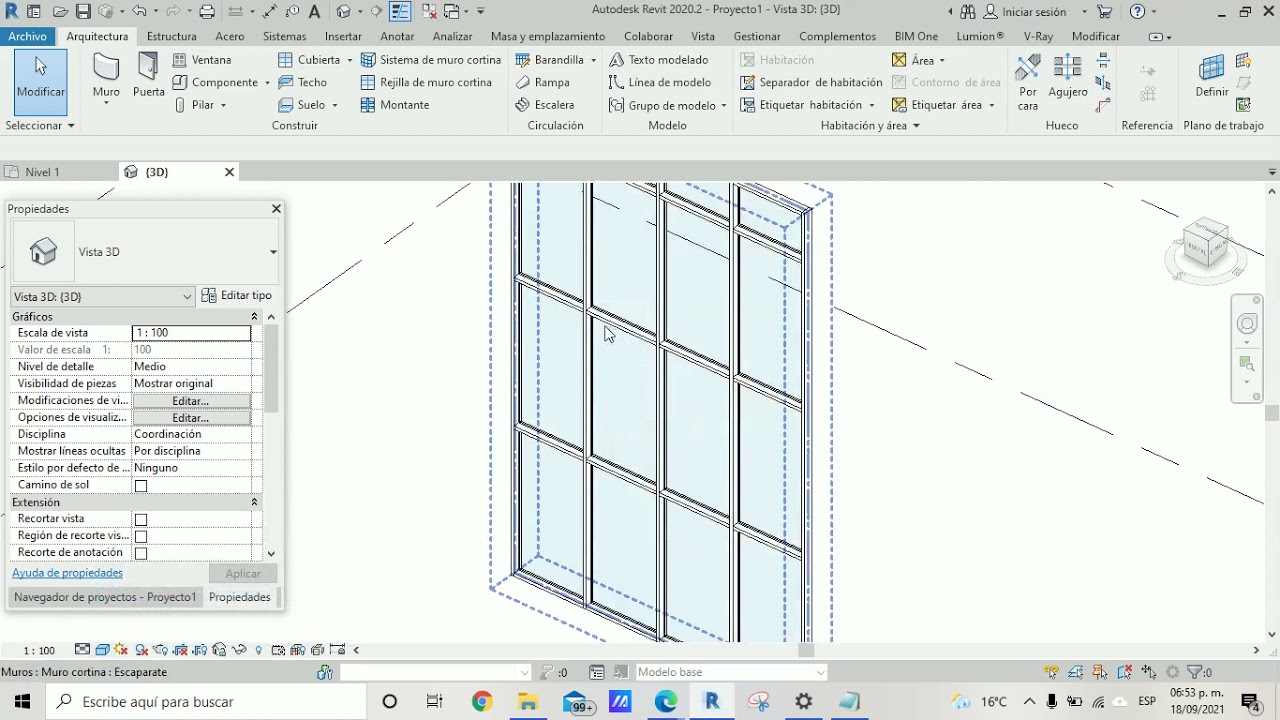 Tutorial No  09 Creando Muros de tablaroca en Revit