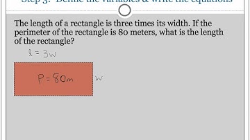 Perimeter Word Problems CCHS