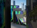 iPad Domino Chain Reaction in the City 🌆📱#shorts