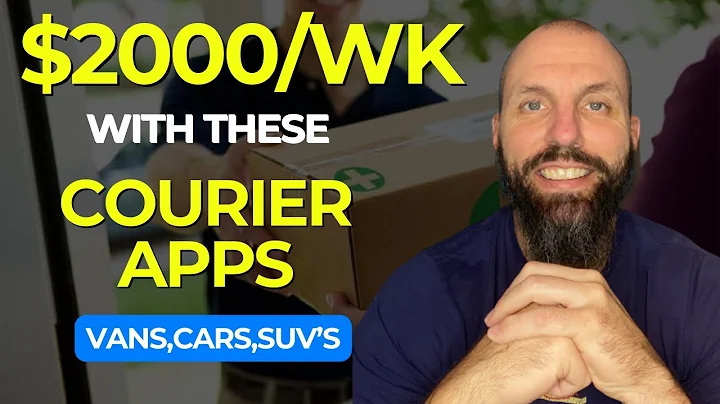 MAKE $2000 PER WEEK USING THESE 10 COURIER APPS!!