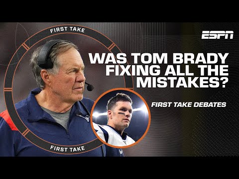 Shannon says Tom Brady was the LARGEST ERASER in pro sports, always fixing mistakes 😬 | First Take