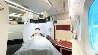 $8000 First Class on Qantas Airways | 15 Hours Singapore to London