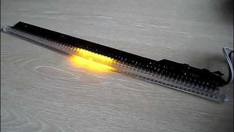 Knightlight - KS4064Y - Yellow/Amber Knight Rider Scanner Light