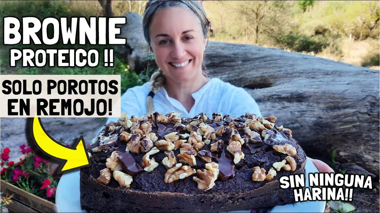 Brownie Proteico! de Porotos | No vas a poder creer lo Delicioooso que es!! | SIN HARINAS!