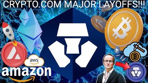 BREAKING: CRYPTO.COM MAJOR LAYOFFS CONFIRMED!!! AMAZON & AVALANCHE PARTNERSHIP! BTC ETH BNB CRO COIN