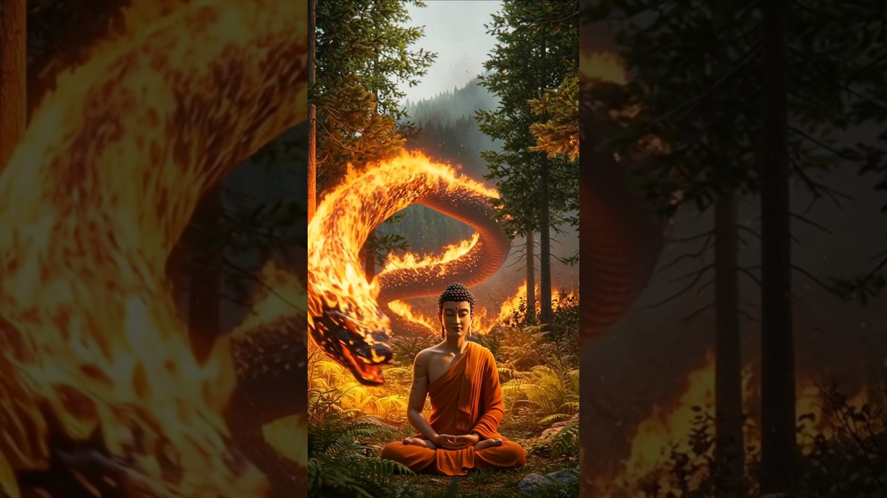 The Serpent of Fire Meets the Light of Peace 