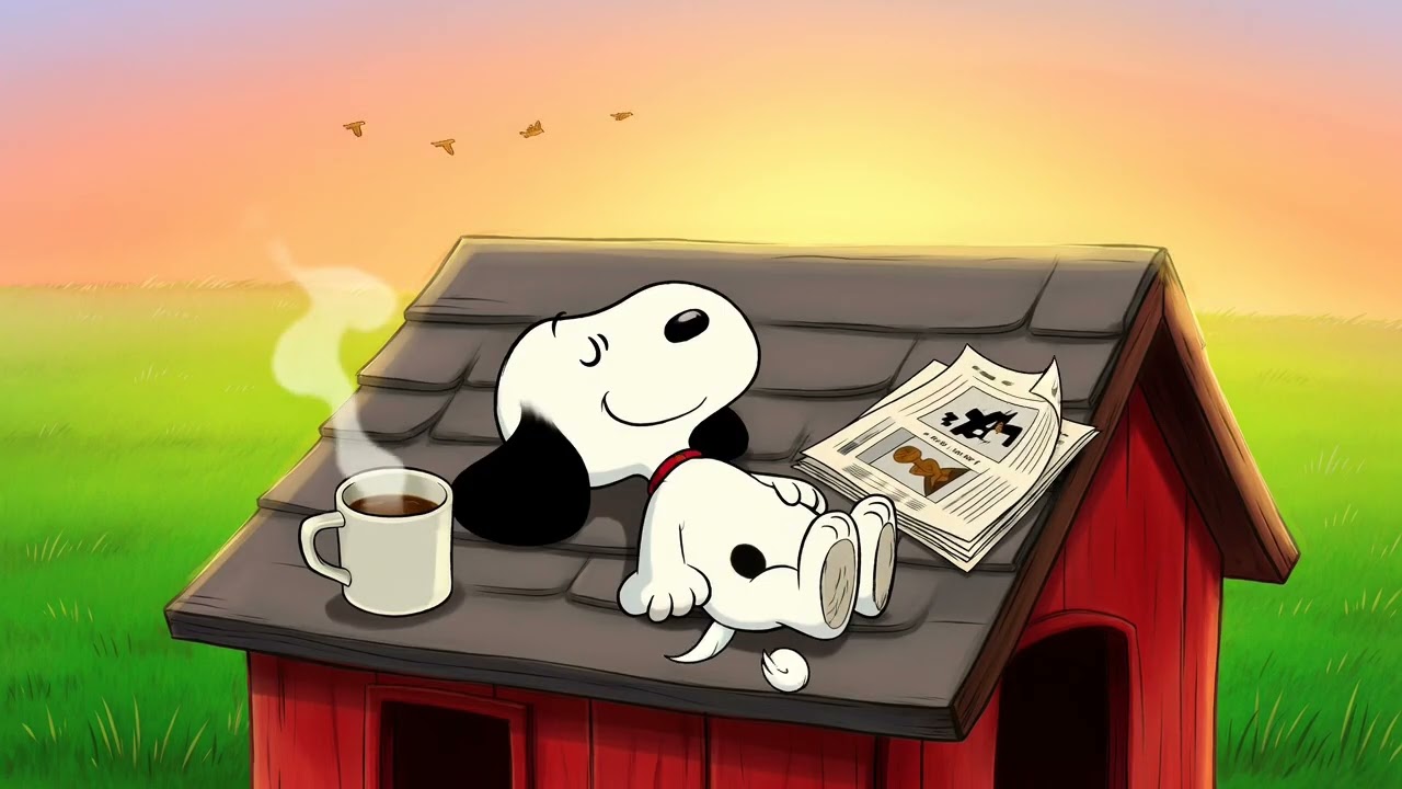 Set The Tone For Your Day With Soft Snoopy Morning Jazz Tunes - vol3