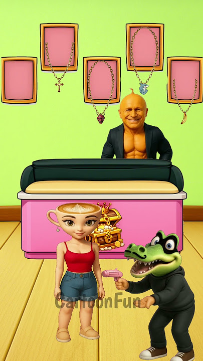 Why Needs His Necklace! 💎 Can You Find The Right One? 🙏😇 #quiz #shortsvideo