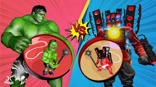 HULK PREGNANT VS TITAN SPEAKERMAN PREGNANT - In real life