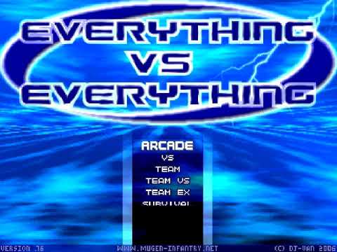 mugen screenpacks everything vs everything 1.1