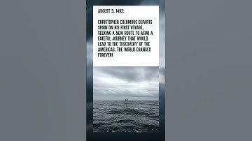 New World Bound: Columbus Sets Sail! ⛵