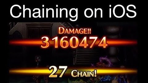 FFBE Chaining in iOS (NEW)