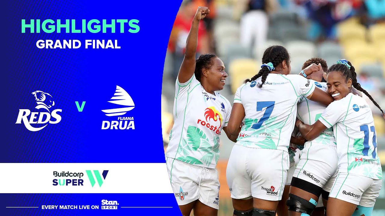 2023 Super W Grand Final Queensland Reds  v Fijiana Drua