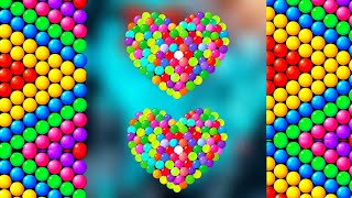 BUBBLE SHOOTER NEW GAMEPLAY LEVEL 252 TO 254 😳 / BUBBLE SHOOTER ANDROID GAMEPLAY #110