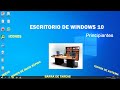 El escritorio de Windows para Principiantes, organizar escritorio windows 10