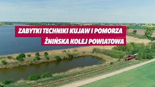 Zabytki Kujaw i Pomorza Żnińska Kolej Wąskotorowa 25.10.2022r.