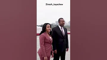 Dr Abiy Ahmed And Zinash Tayachew Ethiopia 