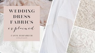 Wedding Dress Fabrics: Crepe, Organza, Lace, Silk, Tulle, and Horsehair screenshot 5