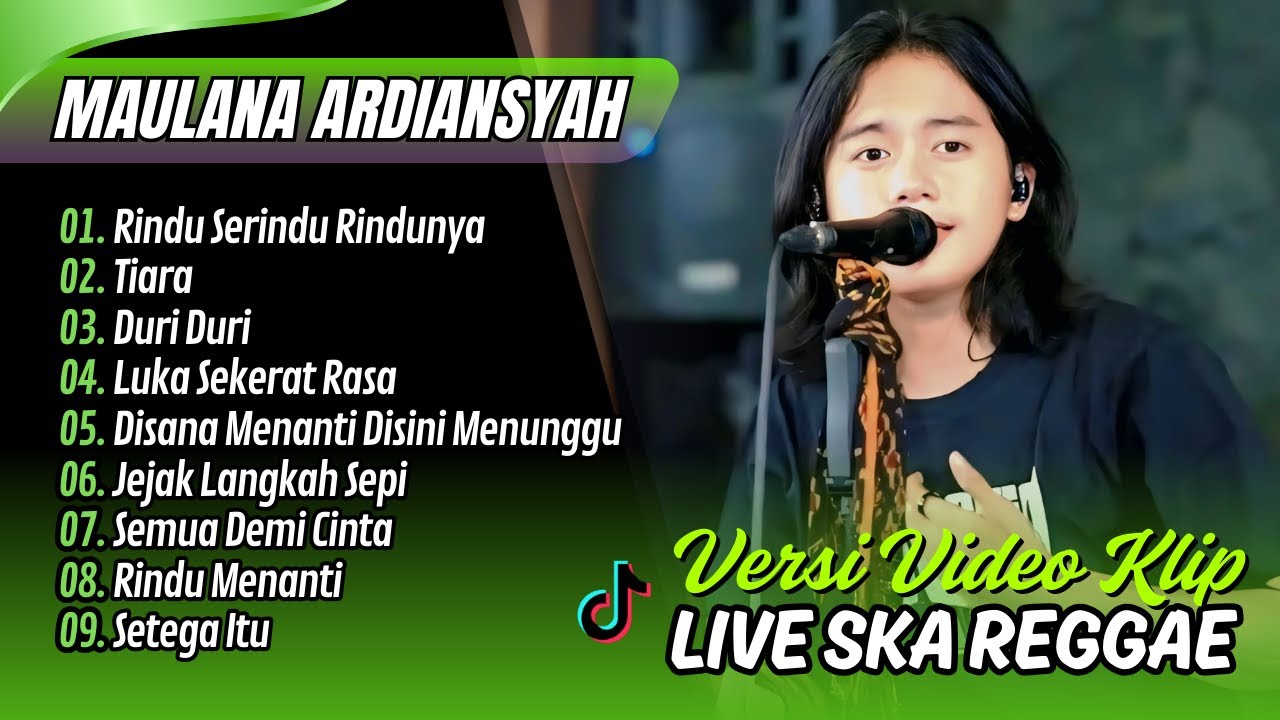 Maulana Ardiansyah - RINDU SERINDU RINDUNYA (Live Ska Reggae) - TIARA | DURI DURI | LAGU POP TERBARU