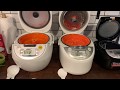 Zojirushi and tiger rice cookers blogger review