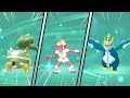 Getting all 3 fully evolved shiny starters in pokmon brilliant diamond  shining pearl