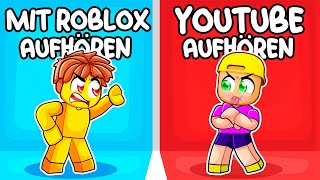 BRAXI hört mit YOUTUBE AUF oder MIT ROBLOX!?