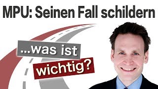 MPU Fragen: Fallbeschreibung und Widersprüche in der MPU