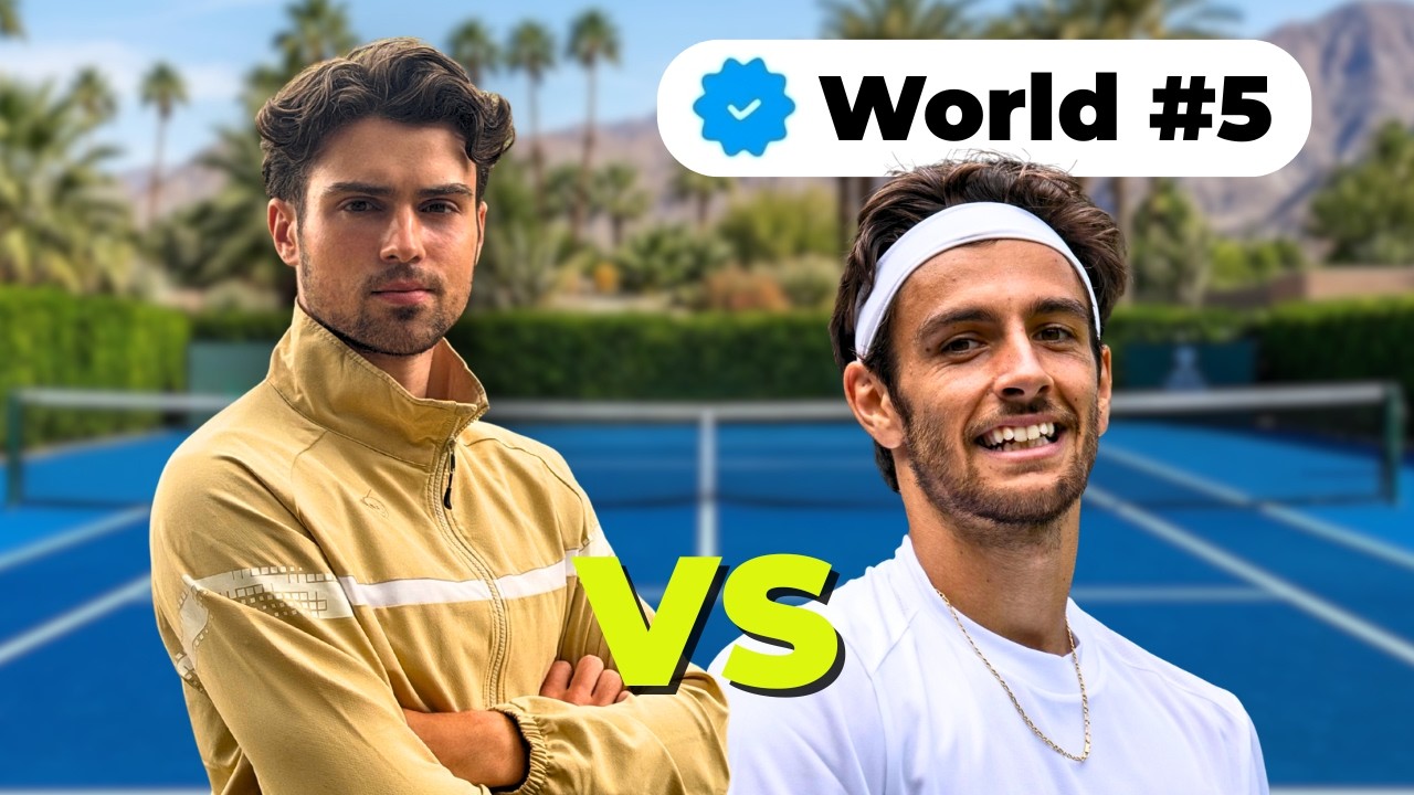 I Challenged Lorenzo Musetti To A Match!